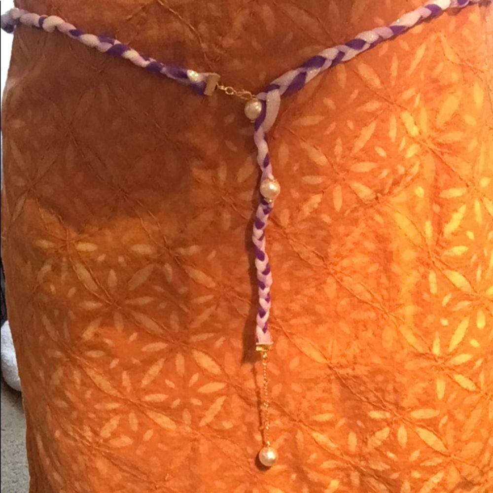 Handmade princess costume belt XL